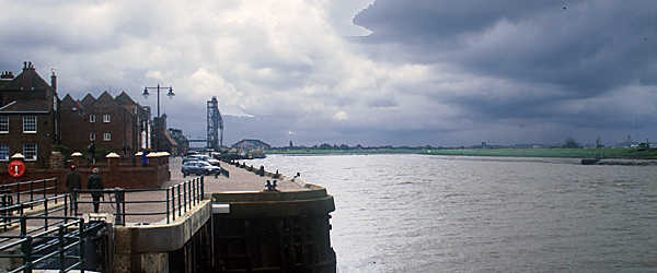 The River Ouse at King's Lynn - looking south